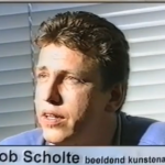 De kunstenaar Rob Scholte De kunstenaar Rob Scholte